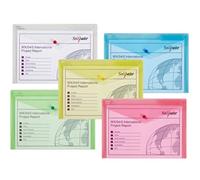 Snopake Polyfile Classic Colours - Assorted Colour Packs - A4 Classic