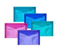 Snopake Polyfile Electra - Assorted Colour Packs - A4 Plus (foolscap) Electra Asst - folders (Polypropylene, A4)