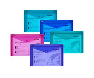 Snopake Polyfile Electra - Assorted Colour Packs - A4 Plus (foolscap) Electra Asst - folders (Polypropylene, A4)
