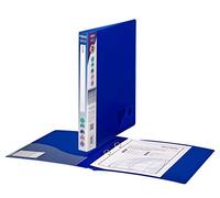 Snopake RingBinder 2-Ring, Electra Blue, 15mm capacity Blu raccoglitore ad anelli