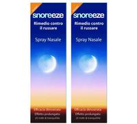 Snoreeze Spray Nasale 2x10 ml Spray nasale