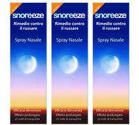 Snoreeze Spray Nasale 3x10 ml Spray nasale