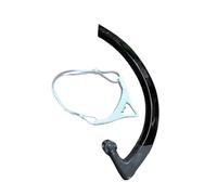 Snorkel frontale per nuoto | Supporto per la testa con cinghia regolabile, tubo posizionabile per la configurazione, respirazione frontale