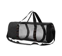 Snorkel Gear Holder - Cylindrical Mesh Organizer, Dive Duffle Storage | Travel Swimming Equipment Bag, Quick Dry Sports Companion, Lightweight Beach Fitness Carrier With Handles For Pool Excursions