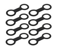 Snorkel Keeper Clip - Quick Release Double-Ring Flexible | Silicone Snorkel Retainer Clips For Snorkelers Swimming Enthusiasts Beach Vacationers Beach Activities And Others