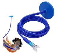 Snorkel per Nuoto Tubo Respiratore Portatile da 449 cm con Testa
