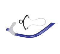 Snorkeling da nuoto Riduzione del tubo di respirazione in silicone a resistenza con tubo di testa regolabile per immersioni sul giro (Royalblue)