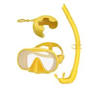 Snorkeling Gear - Anti-Leak Panoramic , Foldable Diving Goggles, With Adjustable Strap And Protective Box | Underwater Swim Face Gear For Training Island Tourism Enthusiasts Beach Trip Snorkel