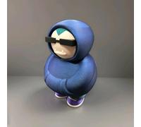 Snorlax Pokémon action Figure 3D Stampata Statua Collezione Decorazione