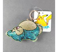 Snorlax Pokemon Strass Peluche Portachiavi Nintendo dal Giappone F/S