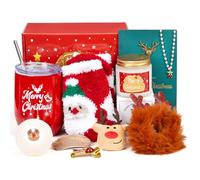 Snorthy 11 Pezzi Regalo Natale Donna con Tazzine da Caffè 12oz Idee Regalo Natale 2025 Donna Natalizie Regali Divertenti Idea Presente Natalizie per Amica, Moglie, Figlia