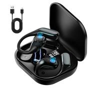 Snorthy AI Cuffie Traduzione Auricolari di Traduzione AI Cuffie Traduttore Simultaneo Vocale 164 Lingue Cuffie Traduzione Simultanea Bluetooth 5.4 Translator Earbuds per Viaggi D'affari e Apprendiment