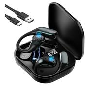 Snorthy AI Cuffie Traduzione Auricolari di Traduzione AI Cuffie Traduttore Simultaneo Vocale 164 Lingue Bluetooth 5.4 Cuffie Traduzione Simultanea Translator Earbuds per Viaggi D'affari e Apprendiment