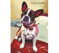 Snorts & Scribbles - A4 French Bulldog Notebook: Cute Frenchie Dog Journal with Ruled Pages | Funny Dog Lover Gift