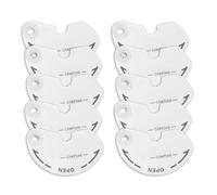 Snorvixre 10 copribarattoli alla moda, coperchi protettivi, guarnizioni riutilizzabili, coperchi a ventosa per diversi ambienti e occasioni, protezione da picnic