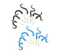 Snorvixre 14 pali decorativi in resina a forma di tentacolo, perfetti per dare un tocco speciale a terrazze o giardini domestici, pali creativi resistenti alle intemperie