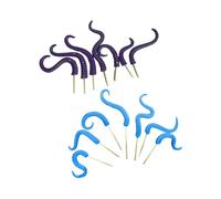 Snorvixre 14 pali decorativi in resina a forma di tentacolo, perfetti per dare un tocco speciale a terrazze o giardini domestici, pali creativi resistenti alle intemperie