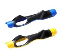 Snorvixre 2 attrezzi per esercizi con impugnatura da golf, correttore regolabile per migliorare lo slancio, aiuto per l'oscillazione del golf, attrezzo per l'impugnatura