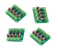 Snorvixre 4 canali indipendenti optoaccoppiatore scheda di isolamento di tensione per il controllo di transistor, relè e dispositivi MOS per l'isolamento di tensione