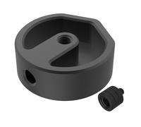 Snorvixre Adattatore per treppiede in lega di alluminio per piccole antenne satellitari con morsetto di fissaggio filettato 1/4 3/8 e supporto satellitare facile da installare