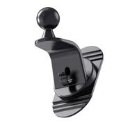 Snorvixre Adattatore snodo sferico da 17 mm, base di montaggio, adatto per auto, supporto da scrivania, supporto per navigatore con angoli regolabili, supporto per telefono cruscotto