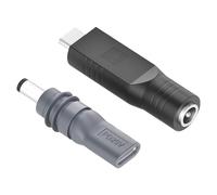 Snorvixre Alimentatore da USB C a DC5521, 20 V, tipo di ingresso su 5, 5 x 2, 1 mm, 100 W, compatibile con antenna satellitare