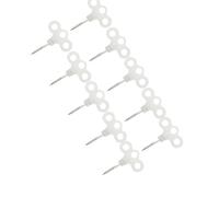 Snorvixre Ancoraggio a vite da campeggio con tre occhielli, ad alta resistenza, antivento, per stabilità, resistente alla corrosione