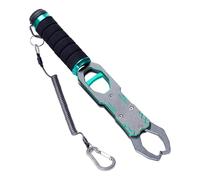 Snorvixre Attrezzo da pesca per acqua salata con scala di peso integrata per una facile misurazione della pesca con scala di peso integrata