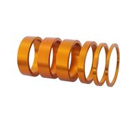 Snorvixre Bicicletta da corsa set di controllo rondelle biciclette staminali distanziatore in lega di alluminio forcella per biciclette rondelle biciclette accessori per bicicletta V Bike Stelo Spacer