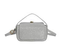 Snorvixre Borsa a tracolla contemporanea, alla moda in pelle PU, borsa a tracolla da viaggio, borsa per la spesa casual per l'uso quotidiano, borsa da sera alla moda, grigio