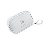 Snorvixre Borse di primo soccorso, borsa medica da viaggio, organizer per cure mediche con cerniera per casa, campeggio, ufficio di primo soccorso borse, grigio