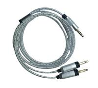 Snorvixre Cavo per cuffie da 3,5 mm con connettori rinforzati, design chiaro e portatile per cuffie compatibili con Focal Elegia, Oxygen Easy Copper Sound Wire di ricambio