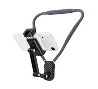 Snorvixre Comodo supporto per tracolla con schermo girevole, 3 impostazioni per la visione dalla prima persona, collo in silicone