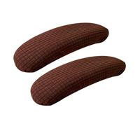 Snorvixre Confezione da 2 maniche elastiche per braccioli come accessori per diversi tipi di sedie, che offrono protezione e miglioramento dello stile per le maniche della sedia da ufficio