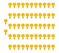 Snorvixre Confezione da 57 pigliamosche autoadesivi con motivo a farfalla, su entrambi i lati per una efficace lotta contro le tarme per interni ed esterni