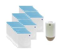 Snorvixre Conservatore di tenuta, memoria di compressione, macchina sottovuoto, sacchetto elettronico sottovuoto, aria di aspirazione, mantiene il filamento della stampante 3D asciutto, sicurezza