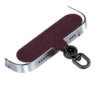 Snorvixre Contro la perdita di un cavo telefonico con meccanismo girevole a 360, robusto tessuto universitario per smartphone sicuro, allegato supporto per telefono modificabile per la fotografia