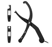 Snorvixre Cric multifunzione per pneumatici per bicicletta con scomparto nascosto. Materiali in nylon di alta qualità per la manutenzione del bordo stradale e salvaspazio