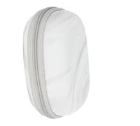 Snorvixre Custodia resistente con cerniere per cuffie e custodia, custodia per il trasporto che garantisce un funzionamento fluido e chiusure sicure. Custodia rigida