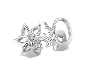 Snorvixre Design a fiori cavi, barbecue in rame, accessori portatili per accessori per feste e festival, appassionati di moda, ornamenti in rame, Einheitsgröße, come descritto, come descritto