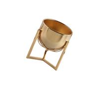 Snorvixre Elegante supporto per piante in ferro nero per giardino di casa dal design minimalista che migliora l'estetica di ogni stanza Supporto per piante in ferro