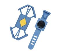 Snorvixre Installazione rapida di biciclette, supporti per smartphone, supporto per telefono per bicicletta antiurto per manubrio, supporto per telefono sicuro e resistente alla corrosione