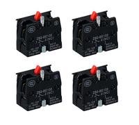 Snorvixre Interruttori tecnici a pulsante, confezione da 4 pezzi, punto di contatto, alta potenza per sistemi di automazione ed edifici, uso quotidiano, interruttore di ricambio per la riparazione di