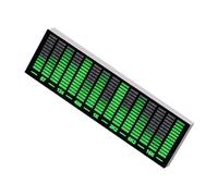 Snorvixre Luce ritmica a LED multicolore con rilevamento del rumore in tempo reale per home theater, gaming, luce reattiva