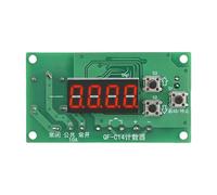 Snorvixre Modulo di uscita per contatore digitale a LED, multiuso, protezione della memoria industriale, 0-9999 zone, uso occasionale, contatore di uscita del relè