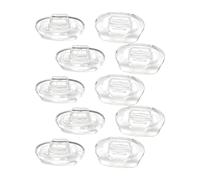 Snorvixre Naselli in Silicone Morbido Per Occhiali Da Bambino Design Confortevole Misura Universale Telaio In Plastica Stabile Accessori Naselli In Silicone Per Bambini, Taglia unica, come descritto