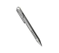 Snorvixre Penna a perno con design portatile, clip in metallo liscio, struttura in lega, per uso aziendale, penna esagonale in lega