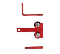 Snorvixre Piastra di precisione per catena, guide per motosega, strumento di chiusura, struttura in acciaio per riparazioni industriali, supporto per barra di guida della catena degli attrezzi