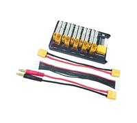 Snorvixre Piastra di ricarica modulare per droni RCS Due interfacce XT60s XT30 5 gruppi di batterie Due schede di interfaccia