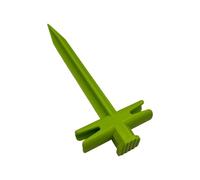 Snorvixre Picchetti per tenda, robusti picchetti con punte coniche per ancorare in modo sicuro l'erba durante il campeggio e le escursioni all'aperto